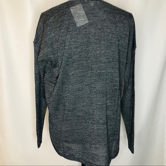 MADEWELL Southstar Wool Sweater Heather Ebony - Picture 7 of 8